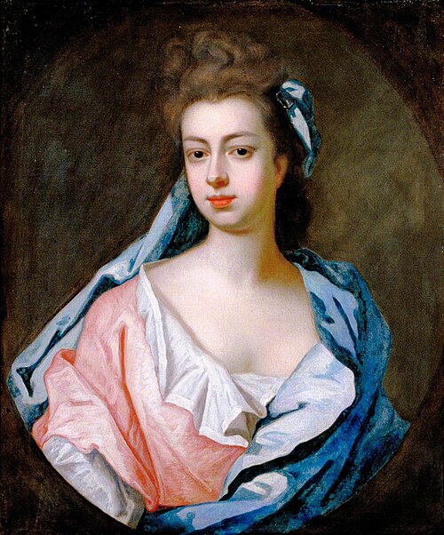 Mary Fanshawe, née Coke (1674–1713), 1695, Michael Dahl