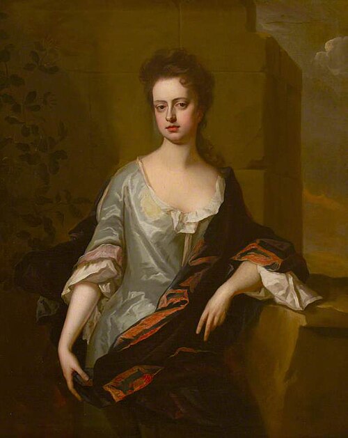 Mary Elizabeth Jervoise (b. between 1701 and 1706), Mrs Samuel Clarke of Herriard, 1720, Michael Dahl