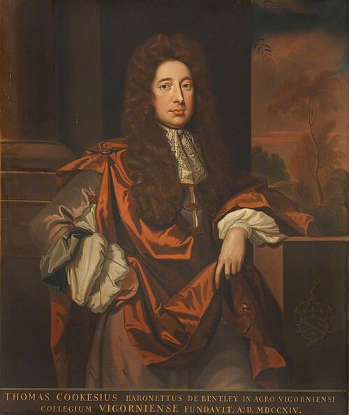 Sir Thomas Cookes (1648–1701), 2nd Bt, , Michael Dahl