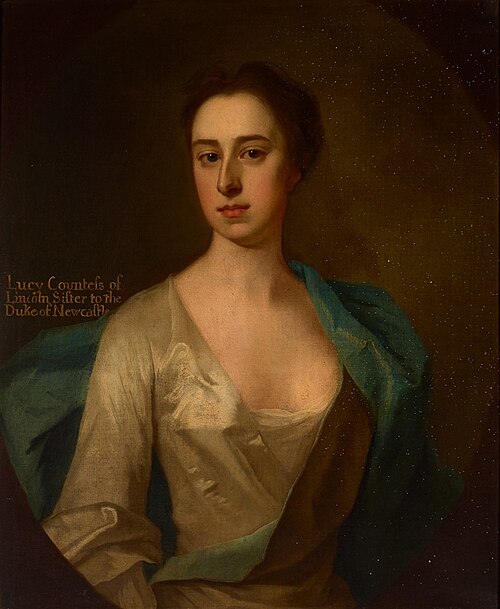The Hon. Lucy Pelham (d.1736), Countess of Lincoln, , Michael Dahl