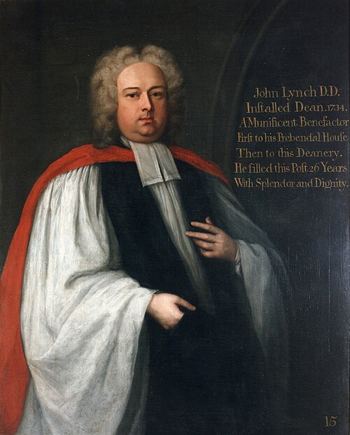 John Lynch (1697–1760), Dean of Canterbury (1734–1760), 1734, Michael Dahl