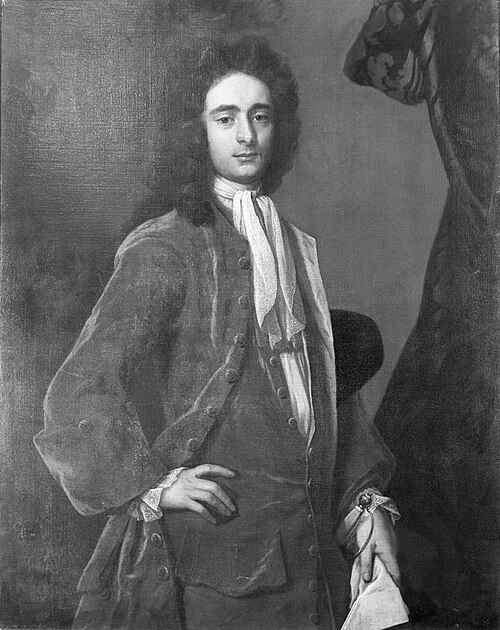 Portrait of a man, 1742, Michael Dahl