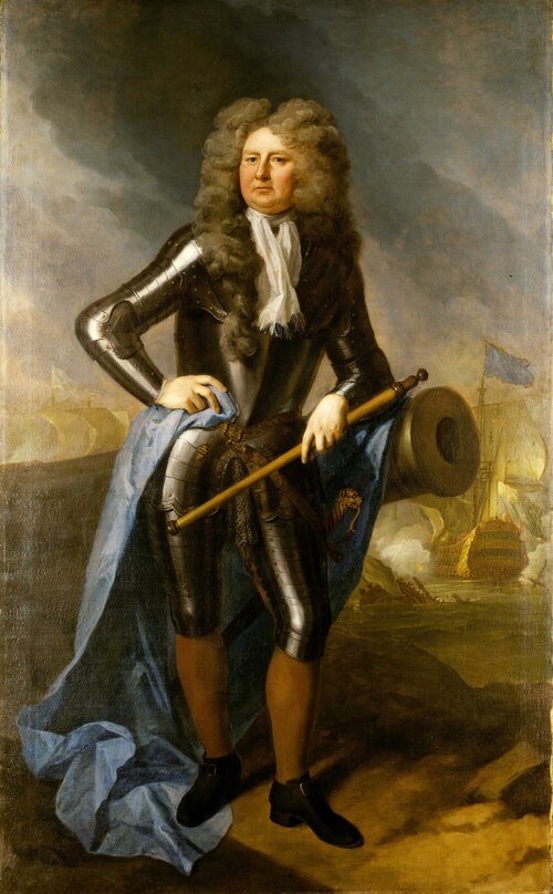 Admiral Sir Cloudesley Shovell, 1650-1707, 1702, Michael Dahl
