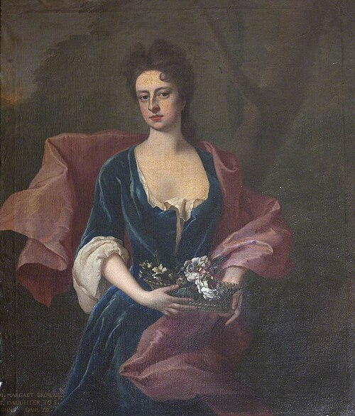 Margaret Brownlow (1687-1710), 1710, Michael Dahl