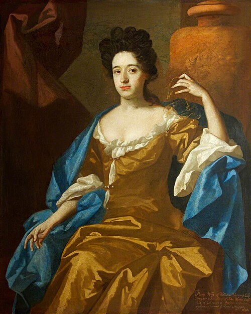 Mary Wynter, Mrs William I Blathwayt (1650-1691), 1690, Michael Dahl