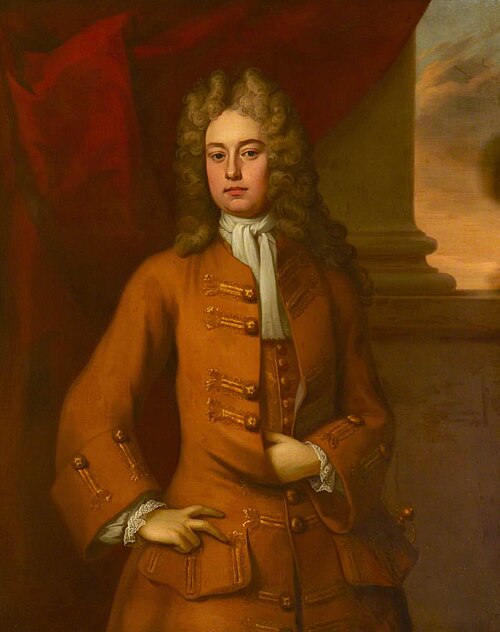 Edward Stawell, 4th Baron Stawell (c, 1685 - 1755), 1715, Michael Dahl