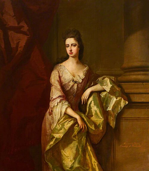 Margaret Sawyer, Countess of Pembroke (d.1746), 1694, Michael Dahl