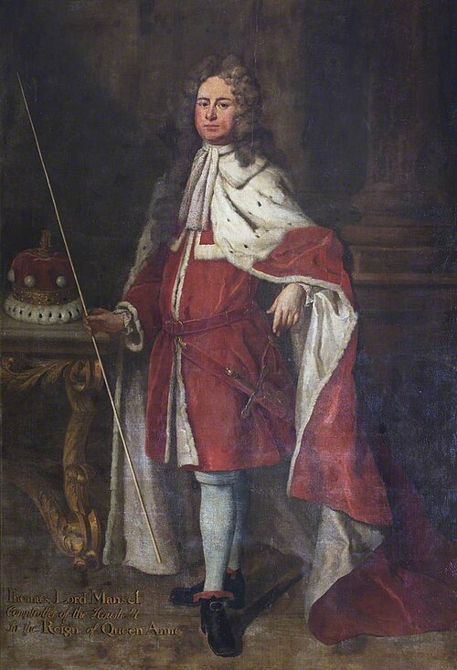 Sir Thomas Mansel, 1st Baron Mansel of Margam (1667-1723), 1717, Michael Dahl