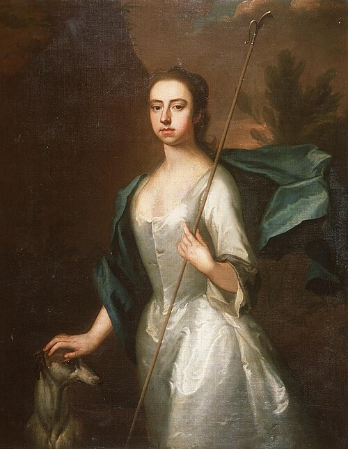 Jane Wyndham of Dunraven, 1700, Michael Dahl