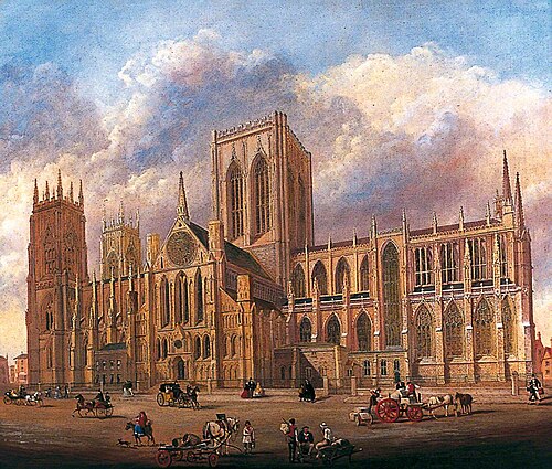 York Minster, 1848, Henry Shaw