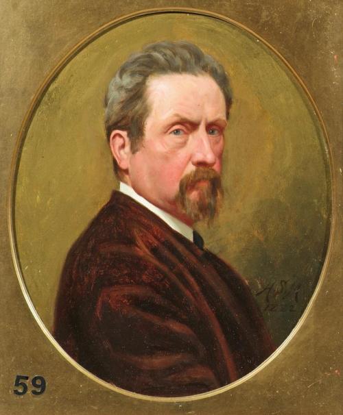 Self Portrait, 1882, Henry Stacy Marks