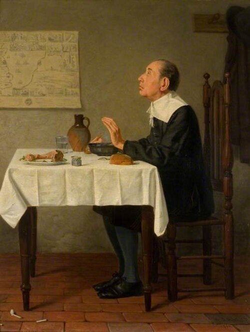 Thanks for Small Mercies, 1864, Henry Stacy Marks