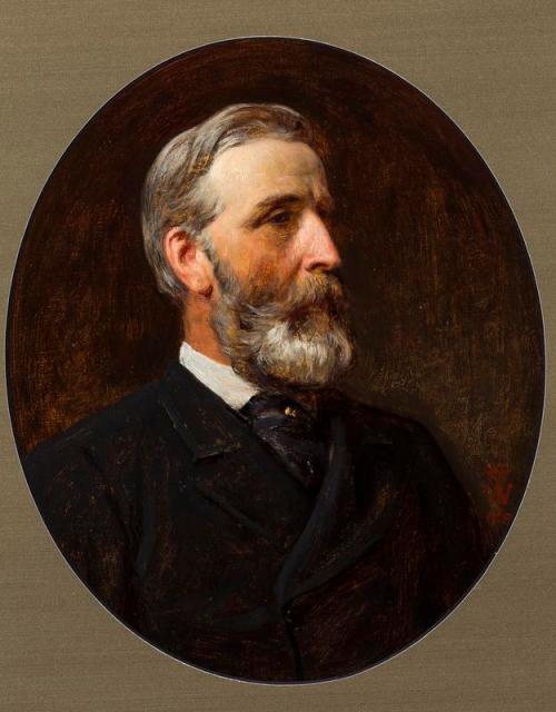 Self Portrait, 1882, Henry Tanworth Wells