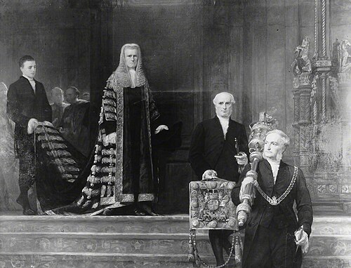 The Lord Chancellor's Procession, 1868 (Lord Chancellor Hatherley), 1868, Henry Tanworth Wells