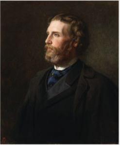 Portrait of Frederic William Burton (1816-1900), Artist and Director of the National Gallery, London, 1901, Henry Tanworth Wells