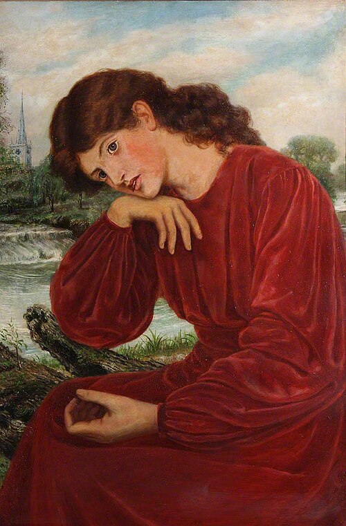 The Theodore Watts-Dunton Folding Press Bed: Jane Morris, 1896, Henry Treffry Dunn