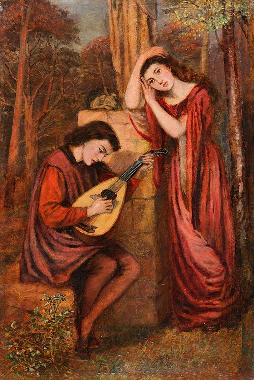 The Theodore Watts-Dunton Cabinet: Genevieve, 1896, Henry Treffry Dunn