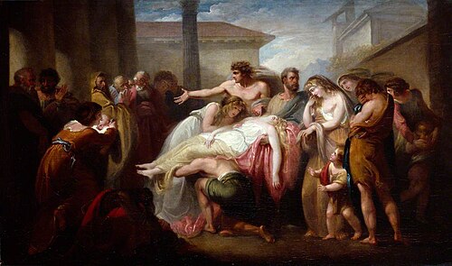 Death of Virginia, 1797, Henry Tresham