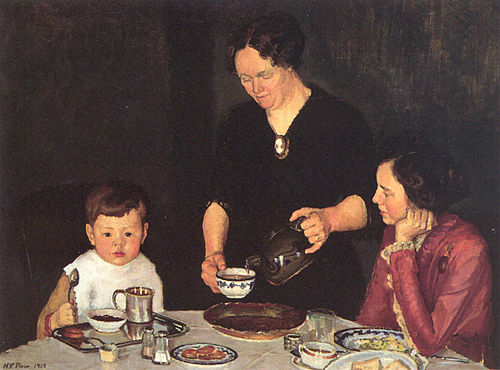 The Luncheon, 1913, Henry Varnum Poor