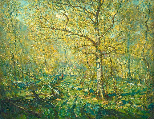 Spring Woods, 1910, Henry Ward Ranger