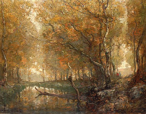 Bradbury's Mill Pond, no. 2, 1903, Henry Ward Ranger