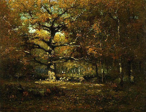 Connecticut Woods, 1899, Henry Ward Ranger