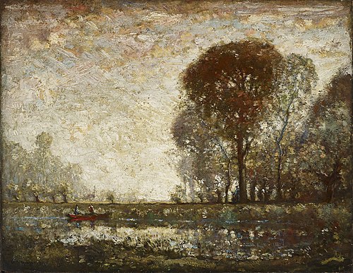Sunset - Red and Gold, , Henry Ward Ranger