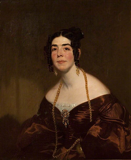 Ellen Turner of Helmshore (d.1831), 1837, Henry Wyatt