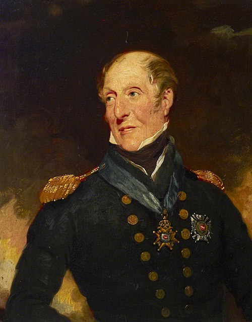Rear-Admiral Sir Charles Cunningham, 1755-1834, 1833, Henry Wyatt