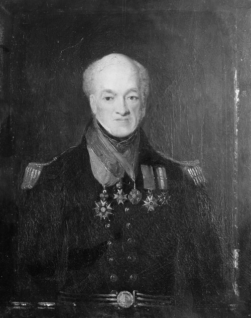 Captain Sir Thomas Fellowes (1778-1853), 1836, Henry Wyatt