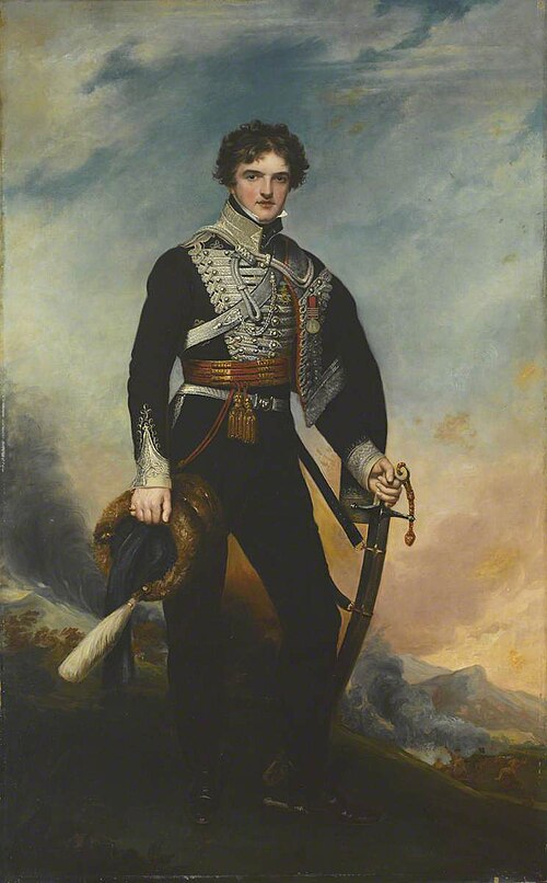 Major (later Major-General, Sir) Norcliffe Norcliffe (1791–1862), 18th Light Dragoons (Hussars), 1845, Henry Wyndham Phillips