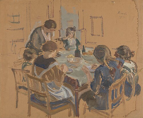 Frokost, 1915, Ludvig Find