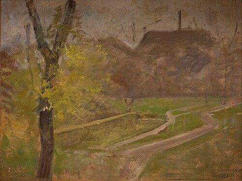 The Garden of Institution des sourds-muets, 1902, Ludvig Find