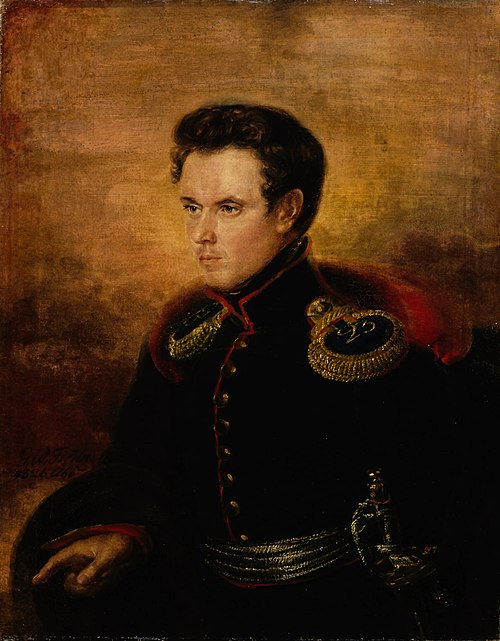 Sublieutenant Anton af Tengström, 1826, Gustaf Wilhelm Finnberg