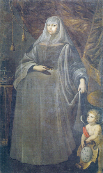 Portrait of Maria Francisca de Sabóia, 1703, Antonio Oliveira de Louredo