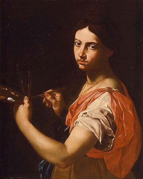 L'Allégorie de la peinture., 1634, Simone Cantarini