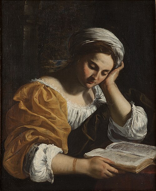 Reading Sibyl, 1630, Simone Cantarini