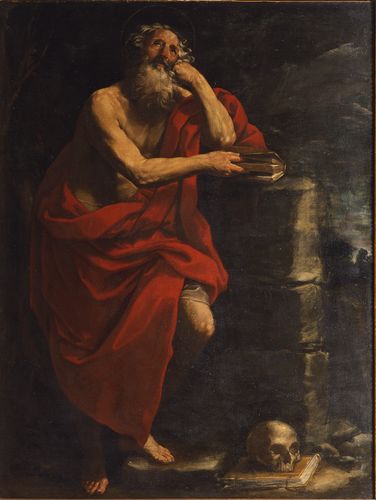 Saint Jerome, 1634, Simone Cantarini