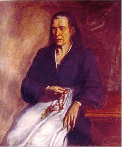 Portrait of Eleonora Albani Tomasi, 1630, Simone Cantarini