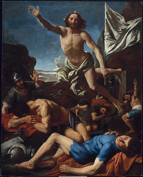 Le Christ ressuscité, 1650, Simone Cantarini
