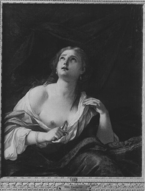 Lukretia, 1630, Simone Cantarini