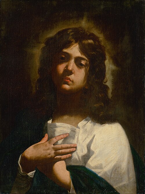 John the Evangelist, 1630, Simone Cantarini
