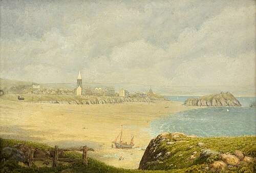 Tenby, the Beach, , Isambard Owen
