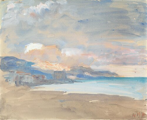 View of Nice, , Hercules Brabazon Brabazon