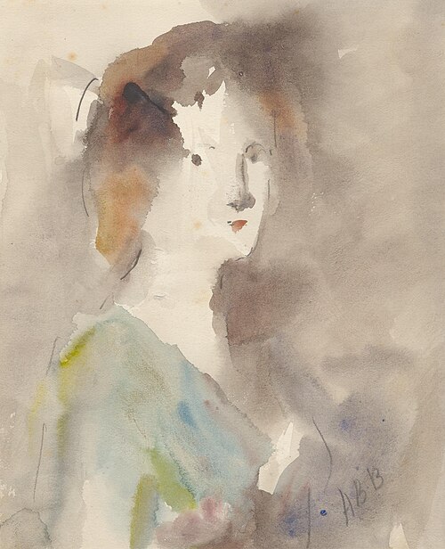Portrait of a Woman, , Hercules Brabazon Brabazon