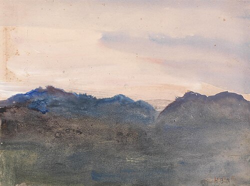 Evening Landscape, , Hercules Brabazon Brabazon