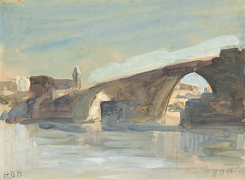 A Bridge, , Hercules Brabazon Brabazon