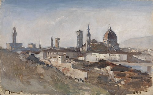 Florence, 1880, Hercules Brabazon Brabazon