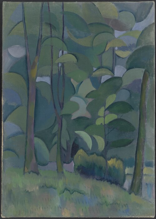 Forest, 1909, Vladimir Baranov-Rossiné