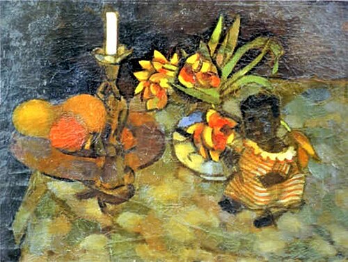 Nature morte, 1910, Vladimir Baranov-Rossiné